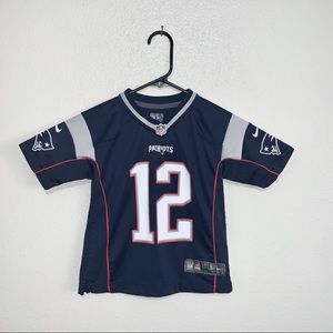 NIKE boys New England patriots tom Brady Jersey